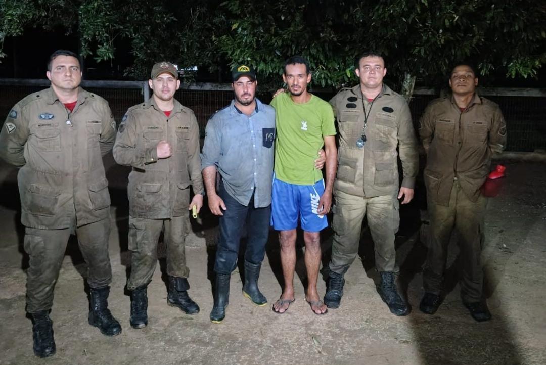Homem é resgatado em Nova Bandeirantes após ficar desaparecido em mata desde o dia 31 de dezembro