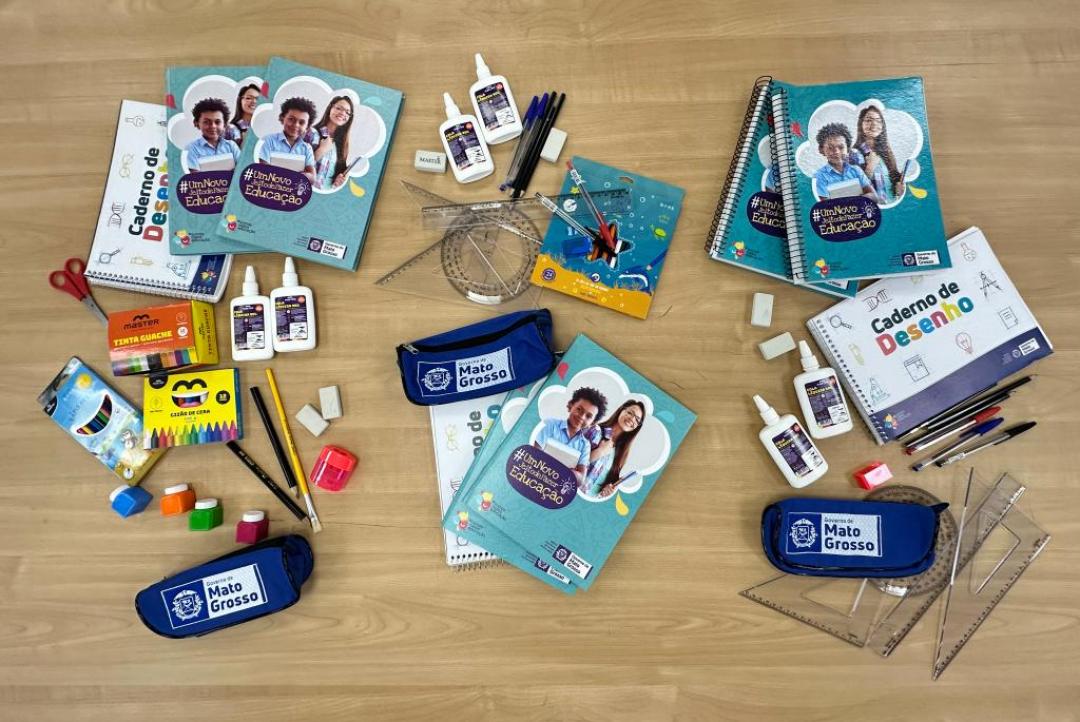 Seduc entregará materiais escolares a todos estudantes da Rede Estadual até março
