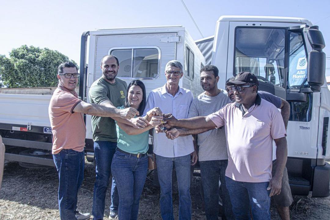 Alta Floresta: Secretaria de Meio Ambiente e Desenvolvimento Sustentável recebe caminhão