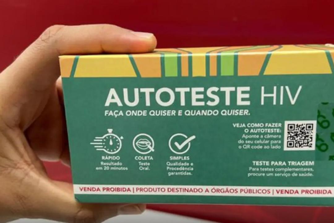 Embalagem de autoteste de HIV fica mais discreta para incentivar uso