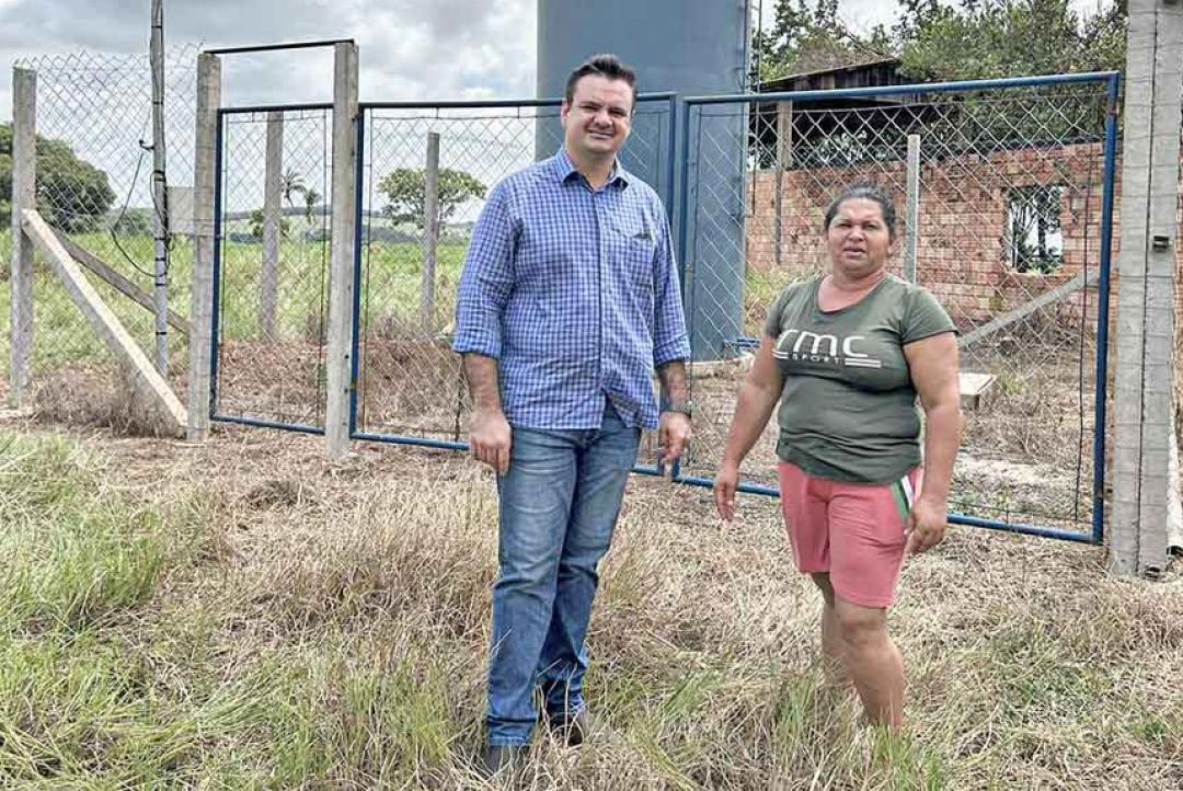 Secretário de Inovação e Desenvolvimento Econômico fiscaliza poços artesianos na região da Comunidade Ourolanda