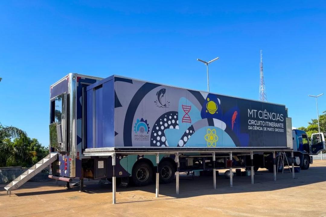 Instituições e prefeituras já podem solicitar circuito itinerante do MT Ciências nos municípios