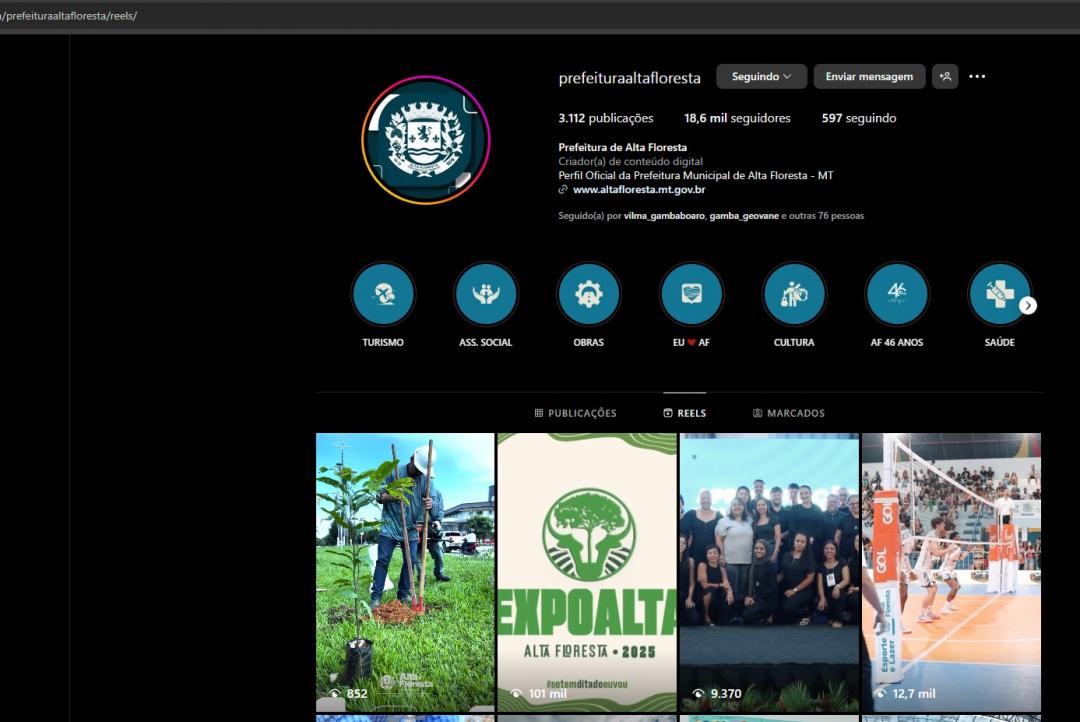 Divulgação da programação da Expoalta 2025 viralizou nas redes sociais