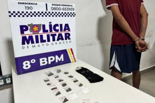 PM prende vândalo que quebrou câmera de segurança