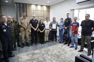 Presidente Francisco recebe COMSEP e reafirma compromisso do Poder Legislativo com a segurança pública